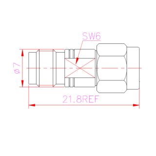 06-010203-0008 HS-1.85mmF To 2.92mmM Adapter (40G)_Web2